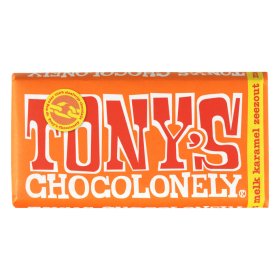 Tonys Chocolonely Vollmilchschokolade Karamell Meersalz 180g