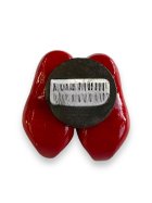 Magnet - Holländische Clogs - Holzschuhe - Farbe: Rot