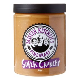 Mister Kitchens Pindakaas Erdnussbutter Super Crunchy 300g