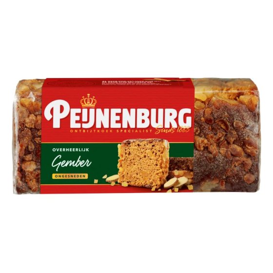 Peijnenburg Ontbijtkoek Gember Frühstückskuchen mit Ingwer 465g