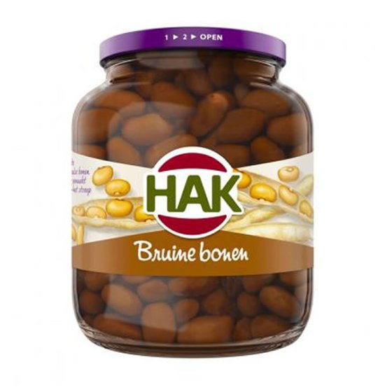 Hak Bruine Bonen 710g