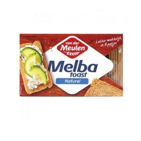 van der Meulen Melba Toast Naturel 100g