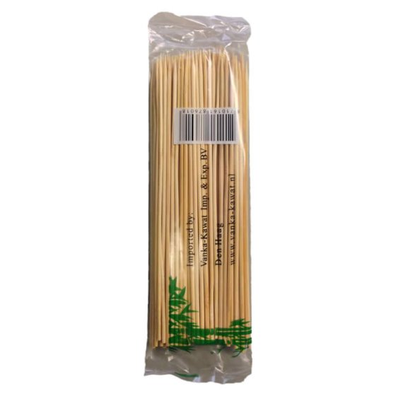 Satestokjes - 100 Holzstäbchen für Fleischspieße