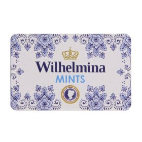 Fortuin Wilhelmina Pfefferminz Mints Dose Delfts Blauw 100g