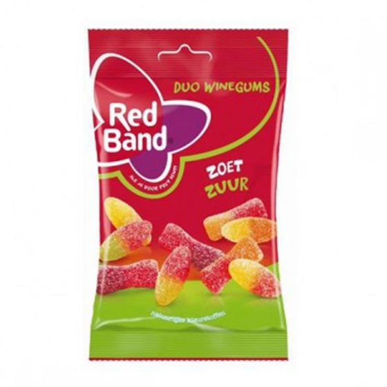 Red Band Winegum Süß Sauer 166g