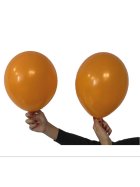 Orange Luftballons 100 St