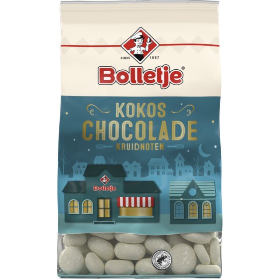 Bolletje Kokos Chocolade Kruidnoten 300g ( MHD 28.02.2023 )