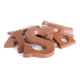 Verkade Buchstabe Vollmilchschokolade 135g Buchstabe: P