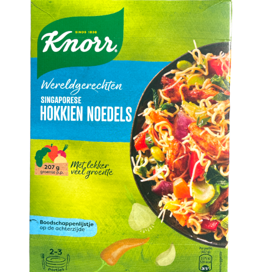 Knorr Wereldgerechten Hokkien Mie Noedels 222g