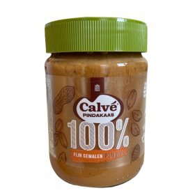 Calve 100% Pindakaas fijn gemalen Erdnussbutter 350 g