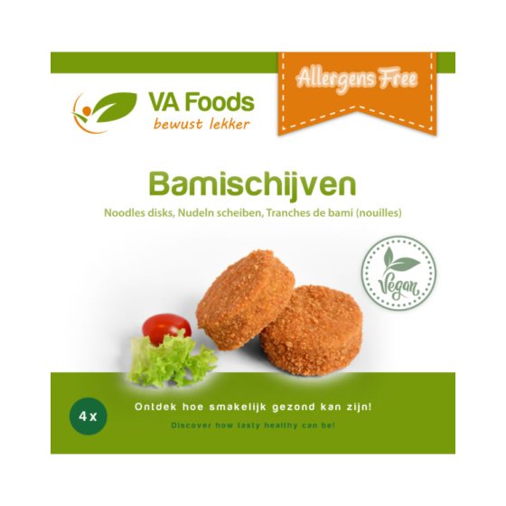 3 x VA Foods Bami-Scheiben Glutenfrei und vegetarisch 4 x 80g