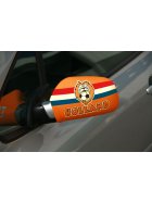 Außenspiegel-Flagge Oranje mit Löwe - 2er Set