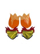 Oranje Brille mit Tulpen