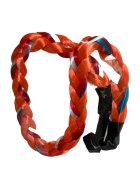Oranje Geflochtenes Haarband