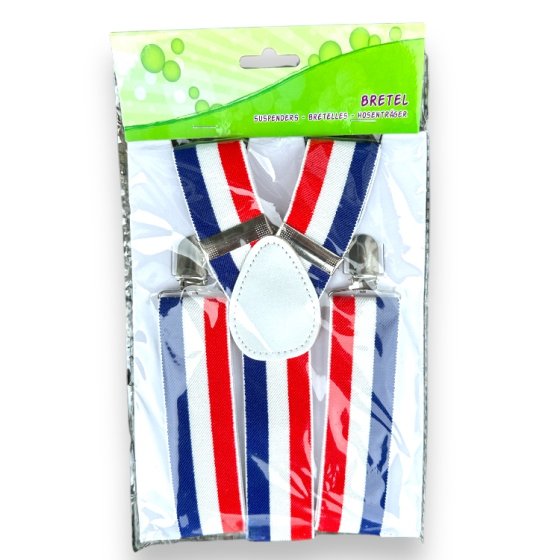 Bretelles Rood Wit Blauw - Hosenträger