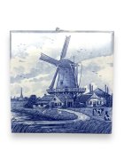 Delfts Tegel Windmolen Holland Souvenir