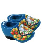 Magnet - Holländische Clogs - Holzschuhe - Farbe: Blau
