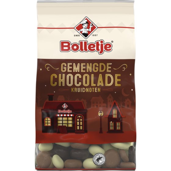 Bolletje Schokolade Kruidnoten 310g ( MHD 28.02.2023 )
