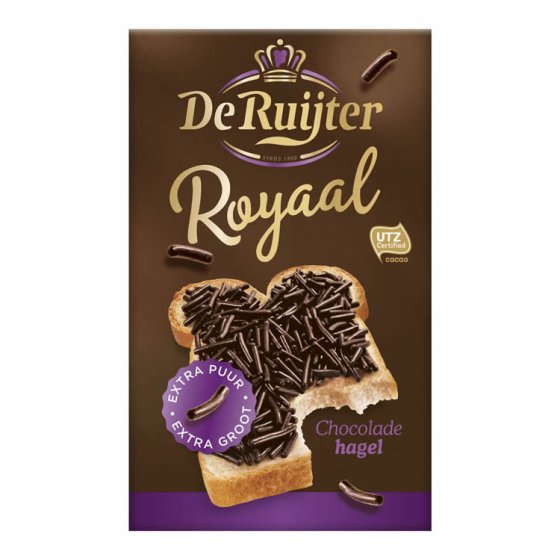 De Ruijter Royaal Zartbitterschokoladen Streusel 380g