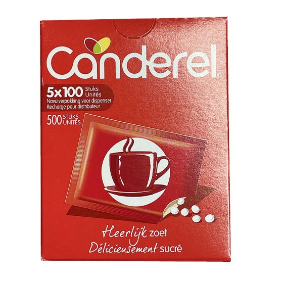 Canderel Süßstoff Nachfüllpackung (5x100 Stück) 42,5g