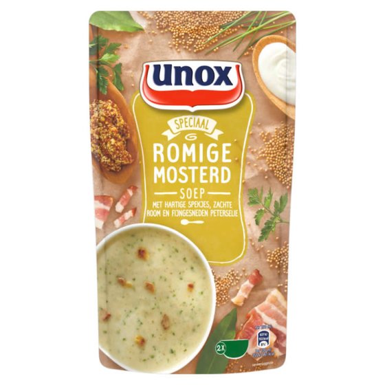 Unox romige Mosterd soep Senfsuppe 570ml