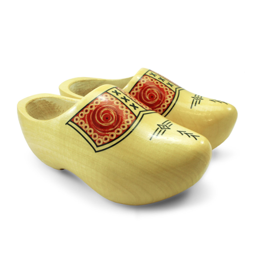 Holländische Holzschuhe Klompen Natur Gr. 41