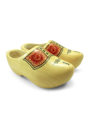 Holländische Holzschuhe Klompen Natur Gr. 41