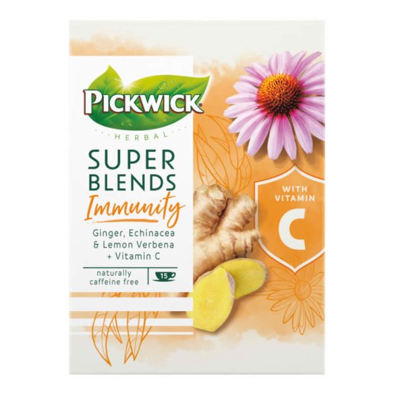 Pickwick Herbal Super Blends Immunity Kräutertee 15  x 1,5g