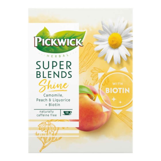 Pickwick Herbal Super Blends Shine Kräutertee 15  x 1,5g