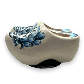 Magnet - Clogs - Holzschuhe - Farbe: Weiss