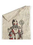Jutesack Sinterklaas-Motiv 58 x 110 cm