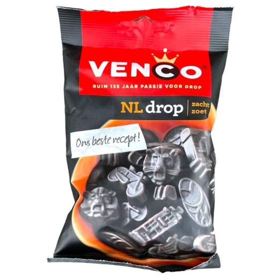 Venco NL Drop Holländisches Lakritz Zart & süß 100g