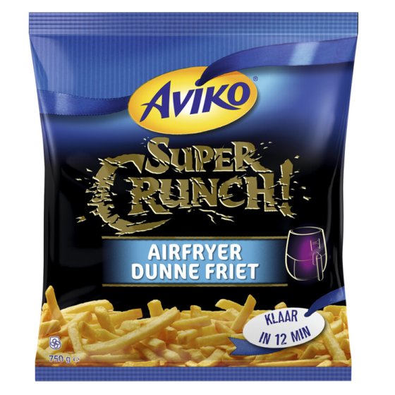 2x Aviko Super Crunch Airfryer Dünne Pommes Frites 750g