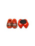 Magnet - Holländische Clogs - Holzschuhe - Farbe: Orange