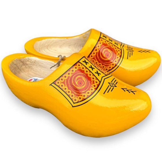 Holzschuhe Klompen Gelb Gr. 45