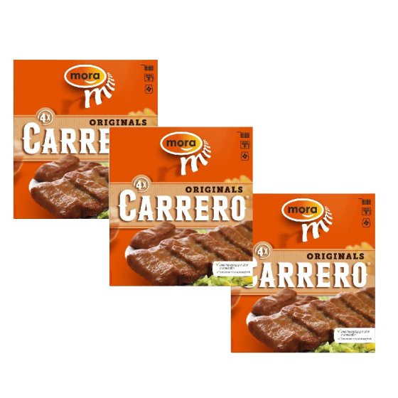 3 x Mora Carrero 4 Stk x 100g