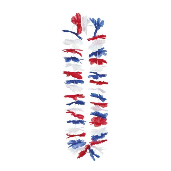 Rot-Wit-Blauw Hawaii-Kette