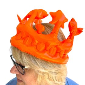 Aufblasbare Fan-Krone Oranje