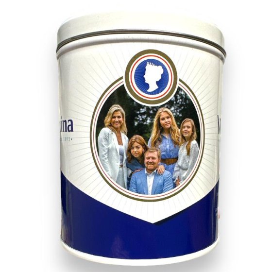 Fortuin Wilhelmina Pepermunt Pfefferminze Dose Royal family  500g