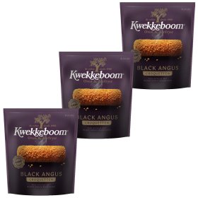 3x Kwekkeboom Oven Black Angus - Kroketten 300g
