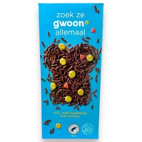 Gwoon Hagelslag Melk Vollmilch Smileys 550g