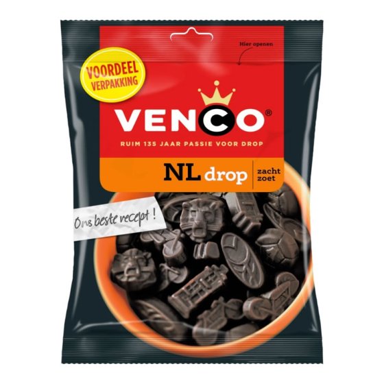 Venco NL Drop Holländisches Lakritz Zart & süß 235g