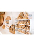 De Pindakaaswinkel Erdnussbutter Pindakaas Naturel mit Stücken 420g