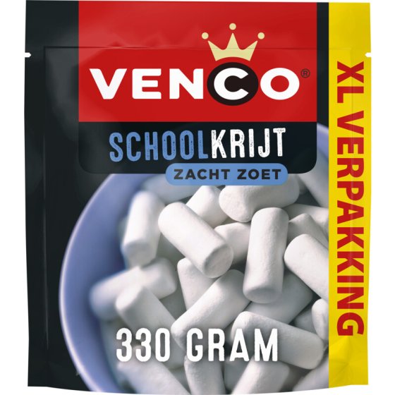 Venco Schoolkrijt XXL Schulkreide Lakritz 330g