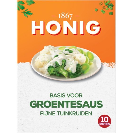 Honig Basis für Groentesaus Gemüse Sauce Gartenkräuter 150g