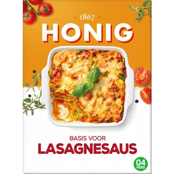 Honig Basis für Lasagnesaus 125g
