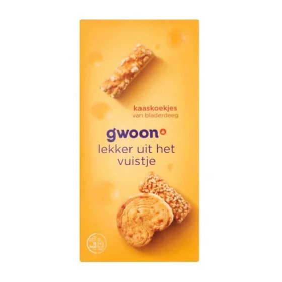 Gwoon Kaaskoekjes Käse Blätterteig Gebäck 100g
