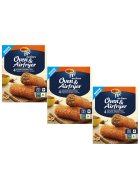 3 x Mora Oven Kipsate Kroketten Ofen und Heißluftfriteuse 4 Stk.x 80g
