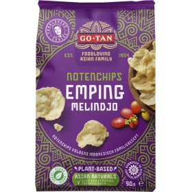 Go Tan Notenchips Emping Melindjo Nuss-Chips 90g