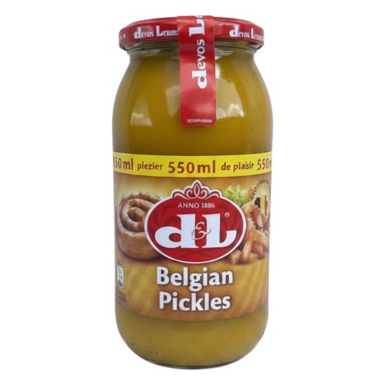 D&L Belgian Pickles 550ml